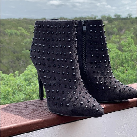 Zaza Pata Paris Studded Black Boots‎ - Picture 10 of 11